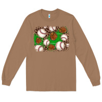 Toasted Coconut baseball glove background Long Sleeve Tee - JahusDesignShop