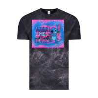 Cloud Black touch me and i will bite you stitch Vintage Tee - Zillion Design Studio