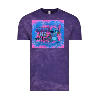 Cloud Purple touch me and i will bite you stitch Vintage Tee - Zillion Design Studio