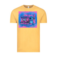 Vintage Mustard touch me and i will bite you stitch Vintage Tee - Zillion Design Studio