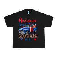 Black American heart southern soul truck Urban Heavy Tee - Neo Western