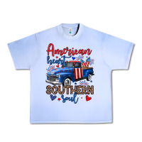 Grape Ice American heart southern soul truck Urban Heavy Tee - Neo Western