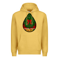 Antique Gold christmas teardrop Premium Hoodie - BundleAndBundleShop
