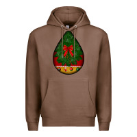 Chestnut christmas teardrop Premium Hoodie - BundleAndBundleShop