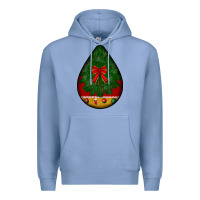 Colony Blue christmas teardrop Premium Hoodie - BundleAndBundleShop