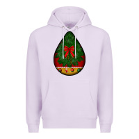 Lilac christmas teardrop Premium Hoodie - BundleAndBundleShop