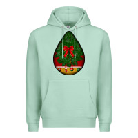 Seafoam christmas teardrop Premium Hoodie - BundleAndBundleShop