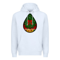 White christmas teardrop Premium Hoodie - BundleAndBundleShop