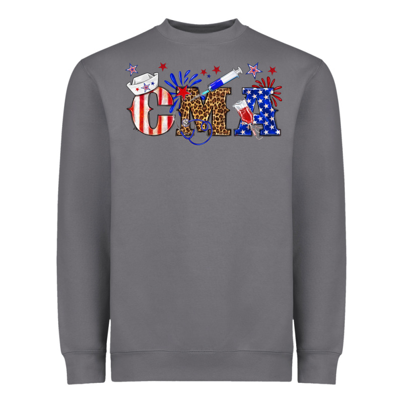 Cma Certified Medical Heavyweight Sweatshirt by texasbilliewilder | Teevron