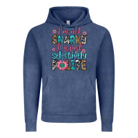Vintage Denim i m not snarky i m just selectively polite Vintage Hoodie - Zillion Design Studio