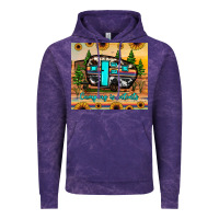 Cloud Purple camping is intents Vintage Hoodie - JahusDesignShop