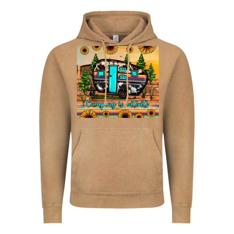 Camping Is Intents Vintage Hoodie by JahusDesignShop | Teevron