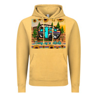 Vintage Mustard camping is intents Vintage Hoodie - JahusDesignShop