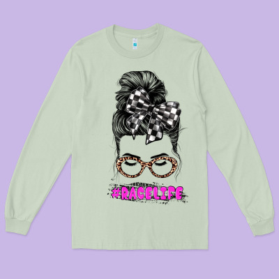 Racelife Long Sleeve Tee Designed By Jahusdesignshop