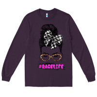 Plum racelife Long Sleeve Tee - JahusDesignShop