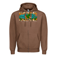 Chestnut cactus sunflower horseshoe license plate Zipper Hoodie - Artiststas