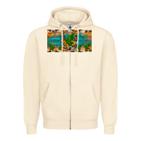 Sandshell cactus sunflower horseshoe license plate Zipper Hoodie - Artiststas