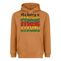 Meerkat my history is strong Heavyweight Hoodie - MaliasSmallBusiness