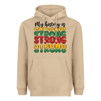 Mushroom my history is strong Heavyweight Hoodie - MaliasSmallBusiness