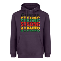 Plum my history is strong Heavyweight Hoodie - MaliasSmallBusiness