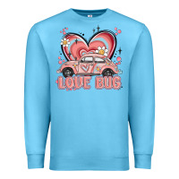 Ocean Blue love bug Premium Sweatshirt - MaliasSmallBusiness