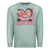 Seafoam love bug Premium Sweatshirt - MaliasSmallBusiness