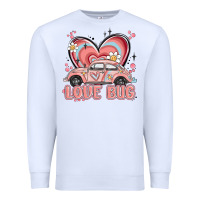 White love bug Premium Sweatshirt - MaliasSmallBusiness