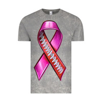 Cloud Rock Breast Cancer Ribbon American Football Vintage Tee - texasbilliewilder