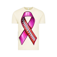 Vintage Arctic Breast Cancer Ribbon American Football Vintage Tee - texasbilliewilder