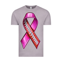 Vintage Zinc Breast Cancer Ribbon American Football Vintage Tee - texasbilliewilder