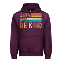 Mauve Wine Be Kind Urban Hoodie - Bettercallsaul