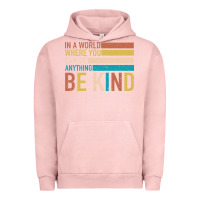 Pigment Salmon Be Kind Urban Hoodie - Bettercallsaul