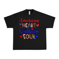 Black American heart southern soul Urban Heavy Tee - Neo Western
