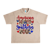 French Oak American heart southern soul Urban Heavy Tee - Neo Western