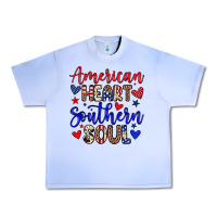Grape Ice American heart southern soul Urban Heavy Tee - Neo Western