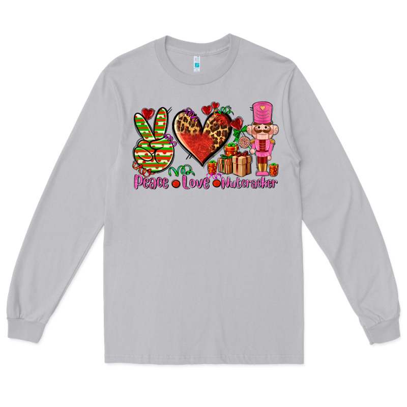 Peace Love Nutcraker Long Sleeve Tee by AdoDesignShop | Teevron