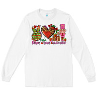 White peace love nutcraker Long Sleeve Tee - AdoDesignShop