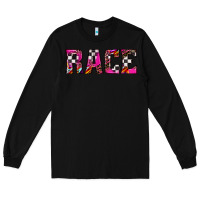 Black race Long Sleeve Tee - JahusDesignShop