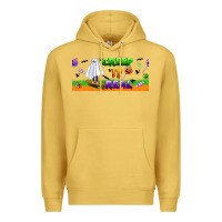 Antique Gold creep it real libbey glass Premium Hoodie - BundleAndBundleShop
