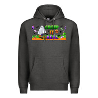 Charcoal Heather creep it real libbey glass Premium Hoodie - BundleAndBundleShop