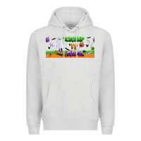 Dove Grey creep it real libbey glass Premium Hoodie - BundleAndBundleShop