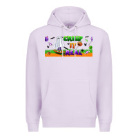 Lilac creep it real libbey glass Premium Hoodie - BundleAndBundleShop