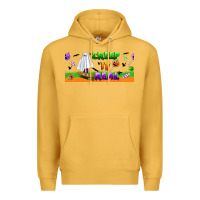 Mustard creep it real libbey glass Premium Hoodie - BundleAndBundleShop
