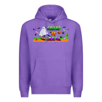 Purple creep it real libbey glass Premium Hoodie - BundleAndBundleShop