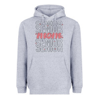 Heather Grey mom senior Heavyweight Hoodie - MaliasSmallBusiness