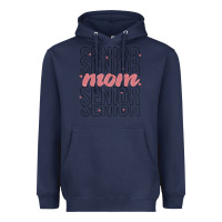 Navy mom senior Heavyweight Hoodie - MaliasSmallBusiness