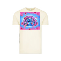 Vintage Arctic stitch rainbow Vintage Tee - Zillion Design Studio