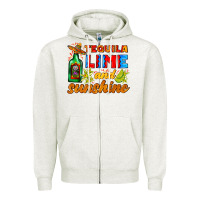 Oatmeal Heather tequila lime and sunshine Zipper Hoodie - AdoDesignShop