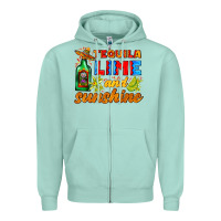 Seafoam tequila lime and sunshine Zipper Hoodie - AdoDesignShop