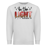 Dove Grey be the light Premium Sweatshirt - MaliasSmallBusiness